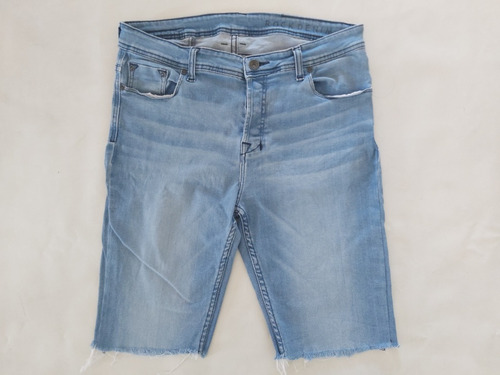 Bermuda Pantalón Short Jean Elastizado Key Biscayne Talle 32