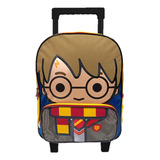 Mochila Harry Potter Primaria Con Carro Vs3609 Color Multicolor