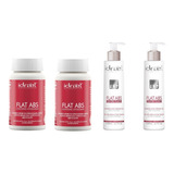 Set X2 Flat Abs Vientre Plano Gel Y Capsulas Blandas Idraet