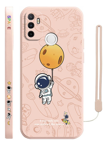 Funda Silicona Para Oppo Dise��o De Astronauta +correas