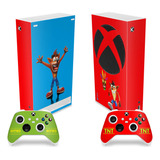 Skin Para Xbox Series S Adesivo Vertical - Modelo 136