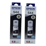  Kit 2 Botellas Tinta 544 Orig Negra Epson L3160 L5190 L4110