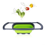 Escurridor Plegable Verduras Lavado Cocina Platero Centrifug