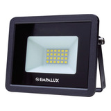 Empalux Refletor Led 30w 110v/220v Bivolt 5500k Resistente Água Ip66 Cor Da Carcaça Preto Cor Da Luz Branco-frio