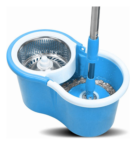 Trapeador Giratorio Spin Mop Pro Azul - Tg3820