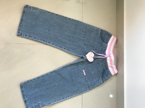 Pantalon Jean Con Elastico En Cintura Macbody Talle 10
