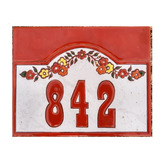 Numeracion Casa En Ceramico Nro 842 -. Leer Descripción