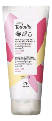 Crema Corporal Nutritiva Natura Tododia Prebiotica 200ml