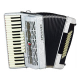 Acordeon Cadenza Cd80/37 Wh 80 Baixos Branco