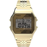 Reloj Para Hombre Timex/dorado