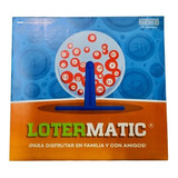 Juego De Mesa Lotermatic Loteria Bingo Con Bolillero Habano