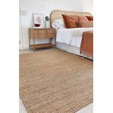 Alfombra De Seagrass Rustica Yute Rectangular 160x200