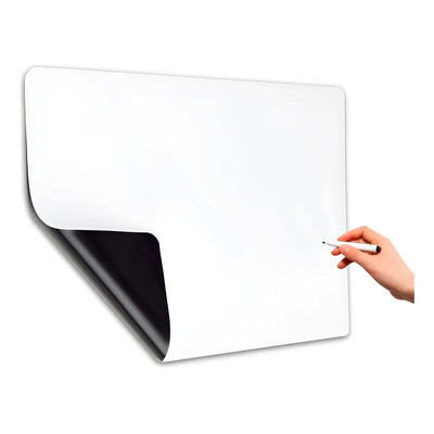 Pizarra Pizarron Magnetico Iman Flexible Enrollable 60x40cm Color Blanco | MercadoLibre