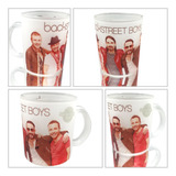 Taza Backstreet Boys Empavonada Semi Traslucida Nick Kevin