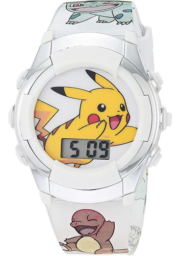 Pokemon Boys Reloj Cuarzo Correa Caucho Multicolor