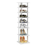 Organizador De Zapatos En Madera De 7 Niveles Tipo Torre