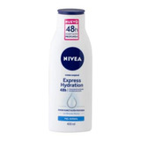 5 Pzas De Crema Corporal Nivea Express Hydration 400 Ml