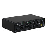 Tarjeta De Sonido Usb Rhm 2 In 2 Out Con Phantom Power 48v