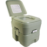 5 Galones /20l Portable Toilet Flush Travel Acampar Al Air