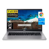 Laptop Chromebook Acer 17.3'' Intel Celeron N4500 4gb 320gb