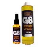 Removedor Megahair G8 Kit 120ml + 500ml Tira Excesso Cola