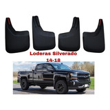Loderas Chevrolet Silverado 2014-2018 Kit 4 Piezas