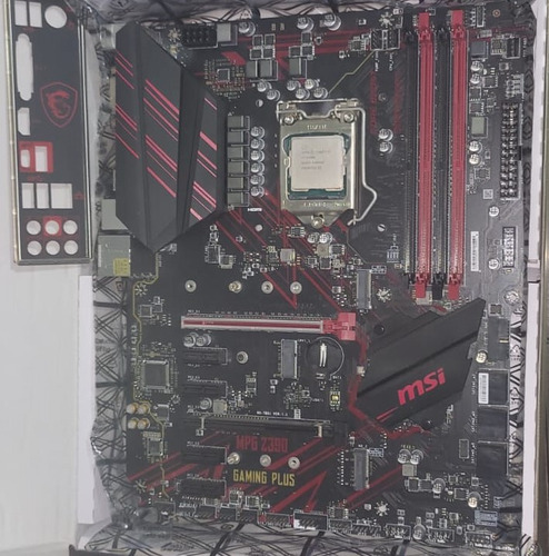 Combo Board Msi Z390 Gaming Plus  + Intel Core I7 9700k