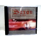 Saxon Live Cd Original Ótimo Estado