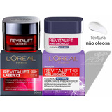 Revitalift Hialurônico Laser X3 E Noturno Hialurônico Loreal