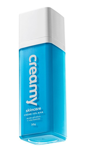 Ácido Glicólico Creamy Skincare Creme10% Aha Antissinais 30g