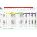 Programa Excel Para Ligas De Fútbol Para Tabla De Posiciones