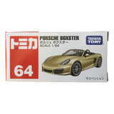 Takara Tomy 1:64 Porsche Boxster Dorado