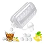 H1 Molde For Cubitos De Hielo, Bandeja Redonda For Cubitos