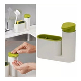 Dispenser Jabon Detergente + Porta Cubiertos