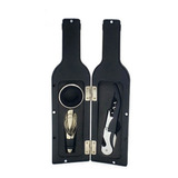 Set Botella Vino Accesorios  3 Piezas Destapador Pico Collar