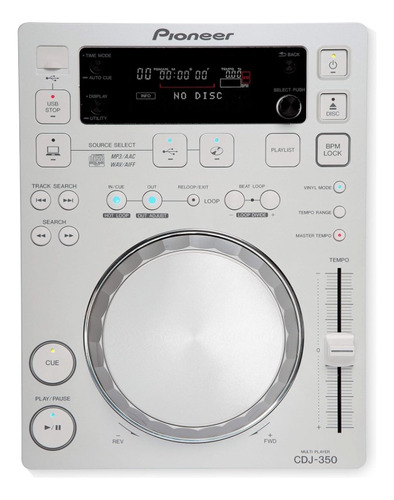 2 Pioneer Dj Cdj 350 White, Djm 350, Monitores Presonus. 