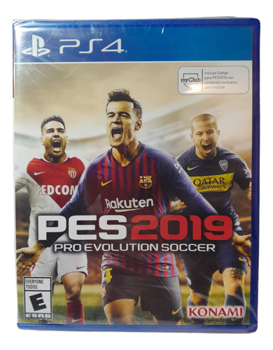 Pes 2019 Ps4 - Formato Físico - Sellado - Mastermarket