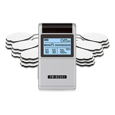  Electroestimulador Muscular Portátil Tens Ems 4 Canales  | Envío gratis