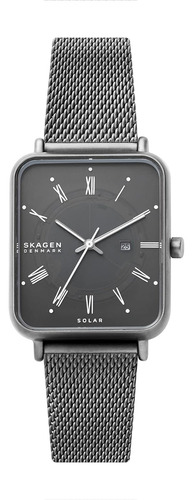 Reloj Skagen Skw6757 Ryle Ryle Ryle Solar-tone Black Tone Color De La Correa Negro Color Del Bisel Acero Inoxidable Color Del Fondo Gris