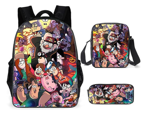 Conjunto De Mochila De 3 Piezas - Gravity Falls