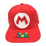 Gorro Jockey Super Mario Bross Bordado