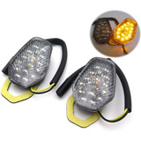 Par Direccionales Delanteras De Leds Para Gsxr 600 750 1000