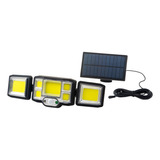 Luces Solares Led Para Exteriores, 192 Cob, Sensor De Movimi