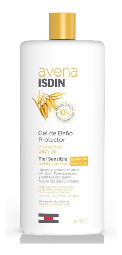  Isdin Avena Gel De Baño Protector Piel Sensible 750 Ml.