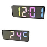 Reloj De Mesa  Despertador  Digital Ps Vs  Color Negro 
