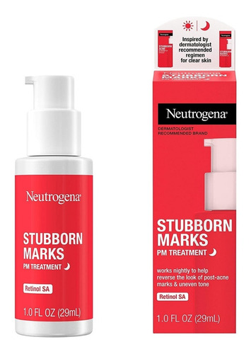 Neutrogena Crema Tratamiento Facial Marcas Post-acne Momento De Aplicación Noche Tipo De Piel Grasa