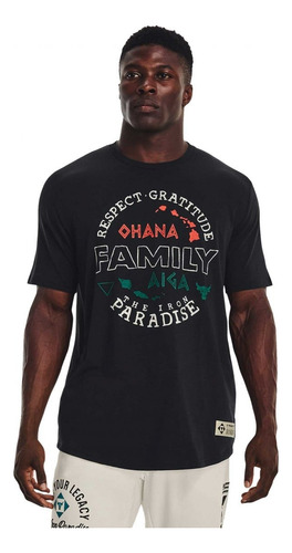 Playera Under Armour Project Rock Family Entrenamiento