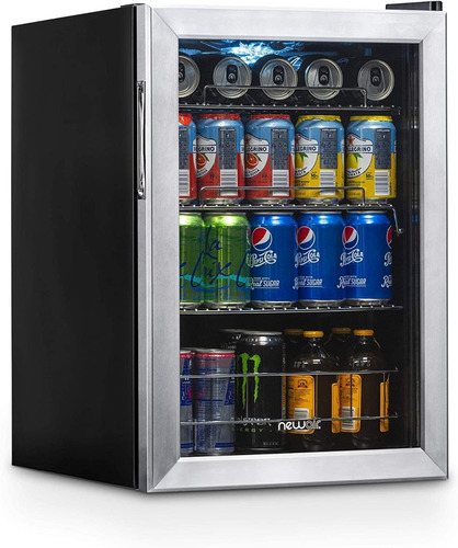 Newair - Refrigerador De Bebidas De Acero Inoxidable 
