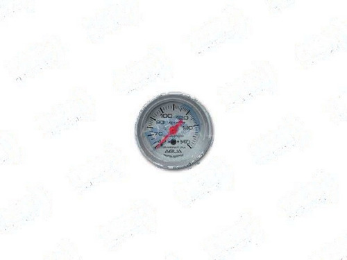 Reloj Temperatura Agua Fondo Plateado 2 Metros D52mm