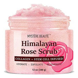 Himalayan Salt Body Scrub With Collagen And Stem Cells 12 O